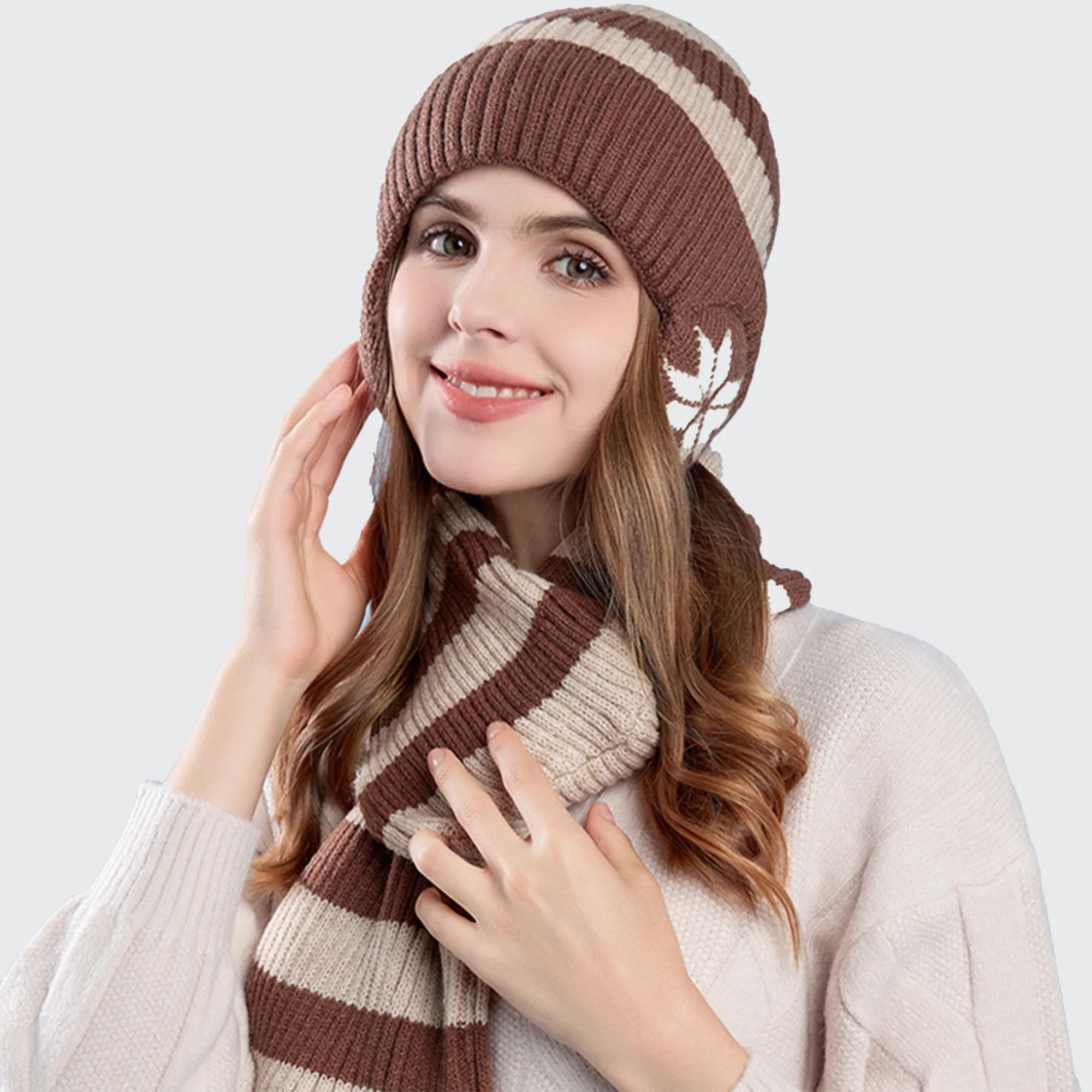CONJUNTO CORDILHEIRA GORRO & CACHECOL SNOWFLAKE - Image 2