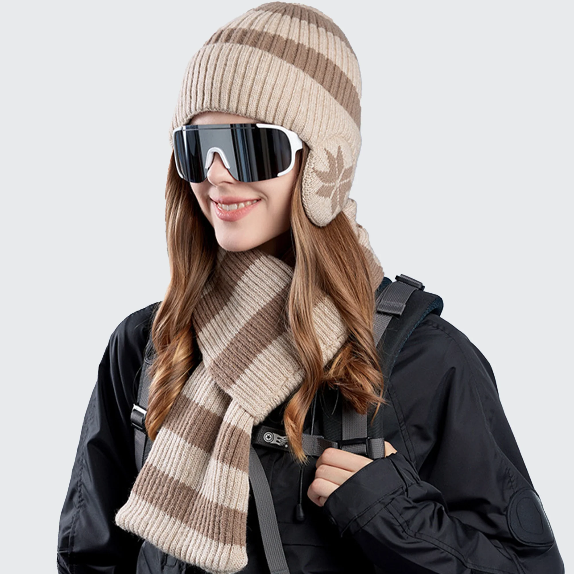 CONJUNTO CORDILHEIRA GORRO & CACHECOL SNOWFLAKE - Image 4