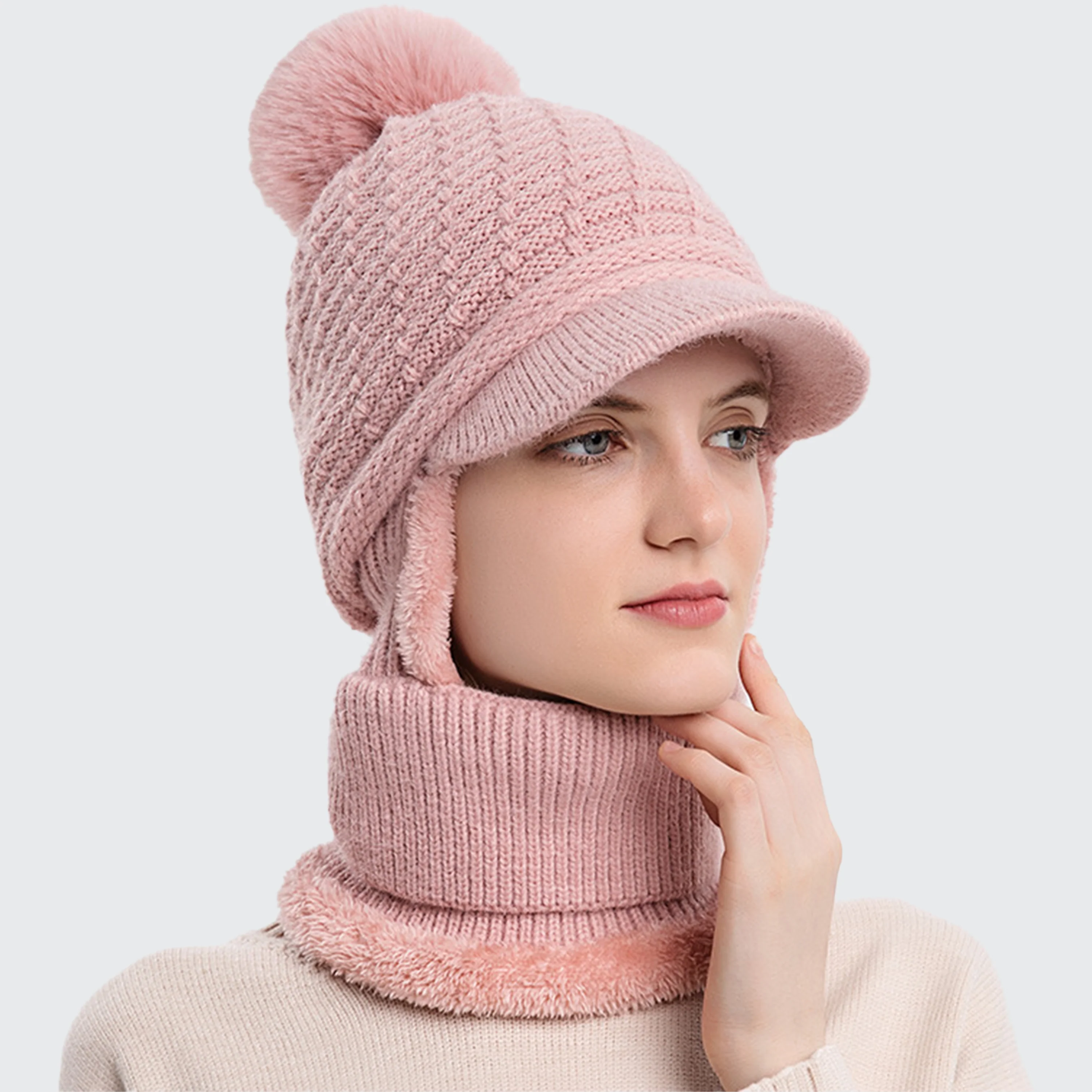 GORRO/CACHECOL CORDILHEIRA TRICOT FEMININO - Image 3