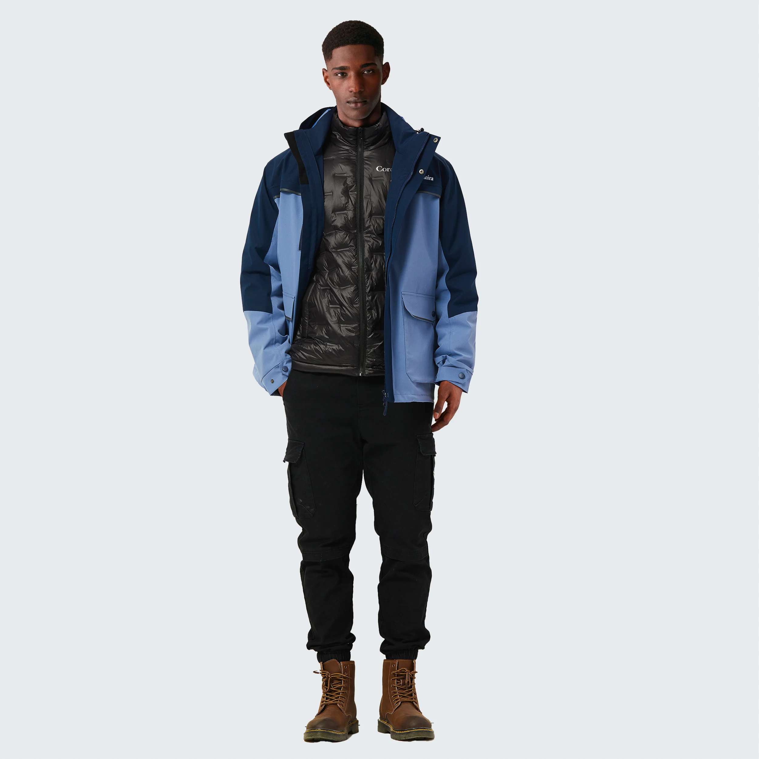 JAQUETA PUFFER 3 EM 1 CORDILHEIRA HYBRID MASCULINA - Image 11