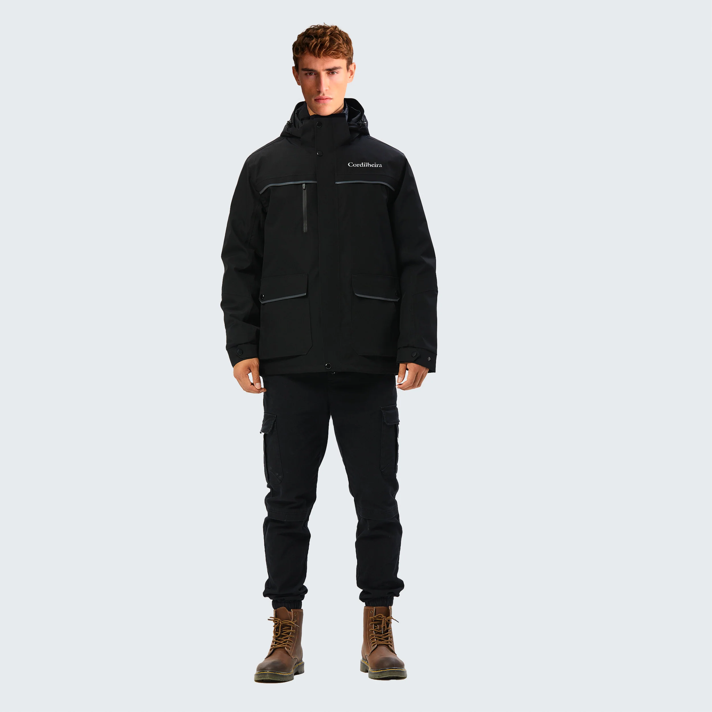 JAQUETA PUFFER 3 EM 1 CORDILHEIRA HYBRID MASCULINA - Image 9