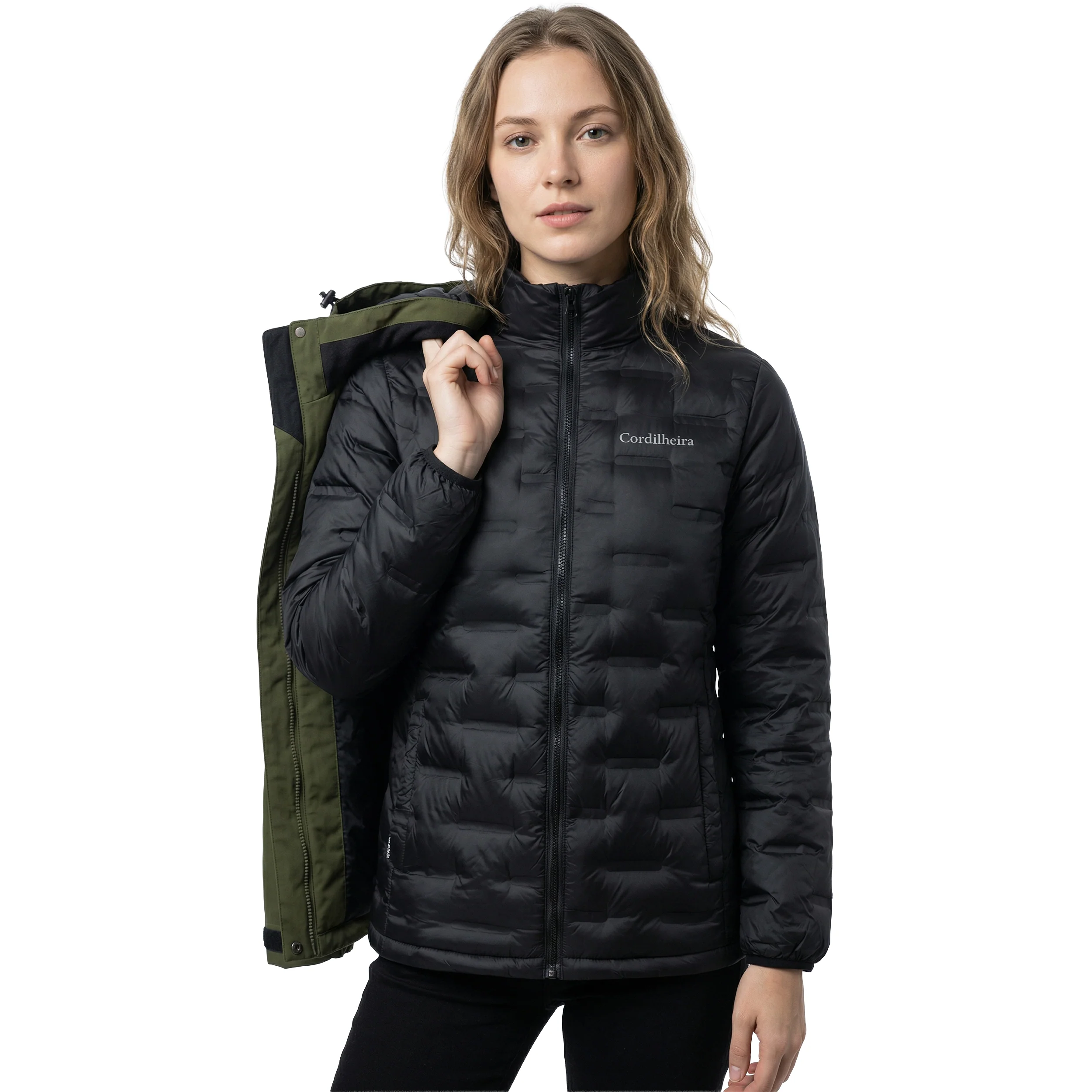 JAQUETA 3 EM 1 PUFFER CORDILHEIRA OUTLANDER FEMININA - Image 11