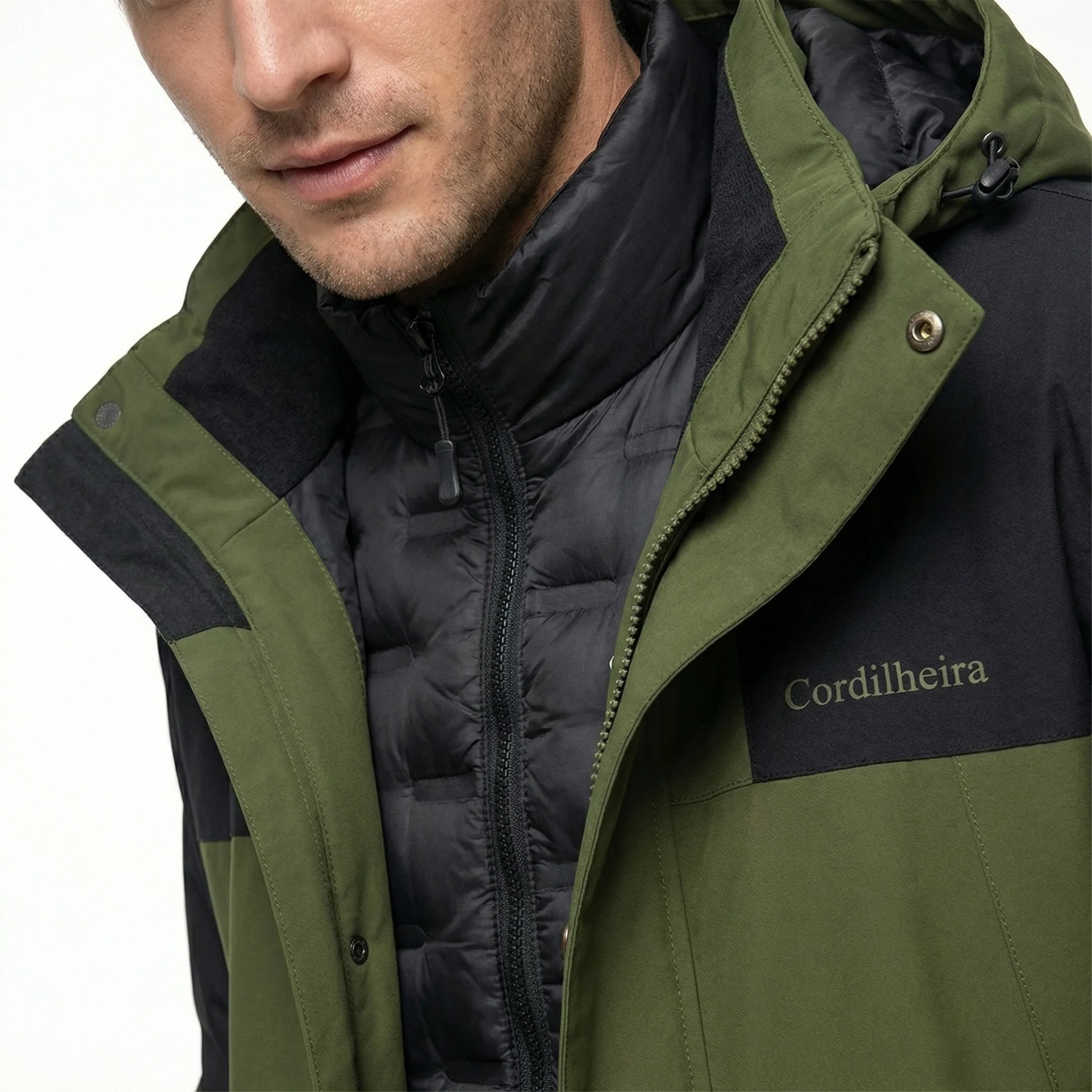 JAQUETA 3 EM 1 PUFFER CORDILHEIRA OUTLANDER MASCULINA - Image 11
