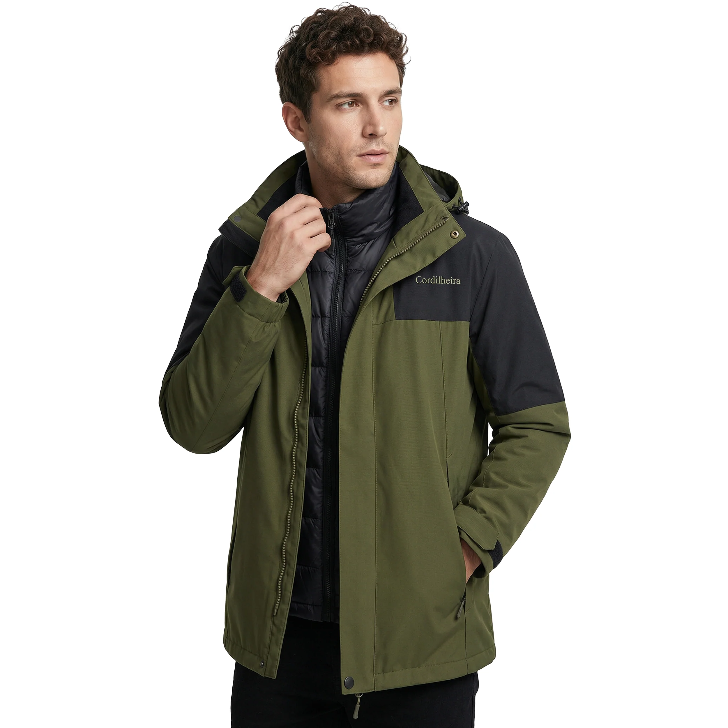 JAQUETA 3 EM 1 PUFFER CORDILHEIRA OUTLANDER MASCULINA - Image 7
