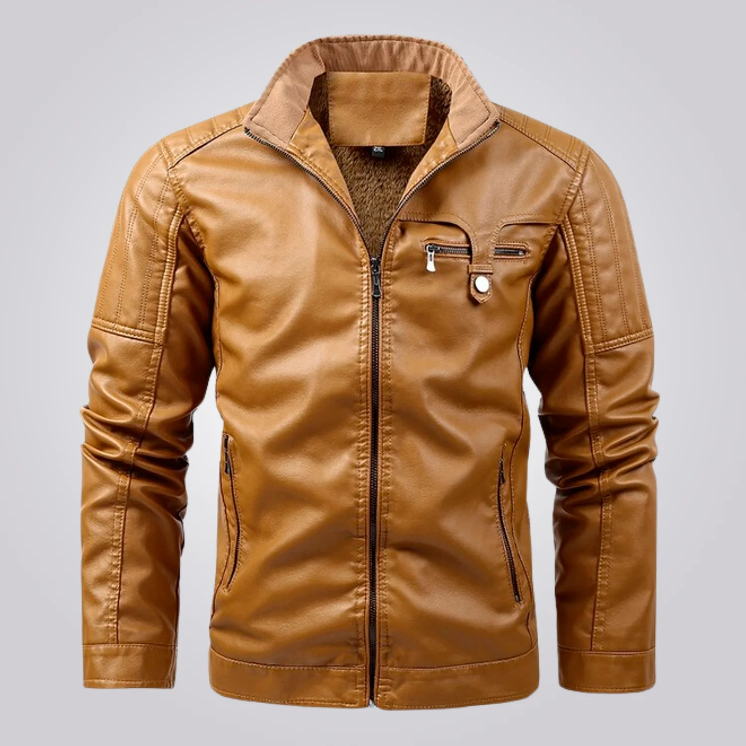 JAQUETA CORDILHEIRA AUTHENTIC COURO SINTÉTICO MASCULINA - Image 4