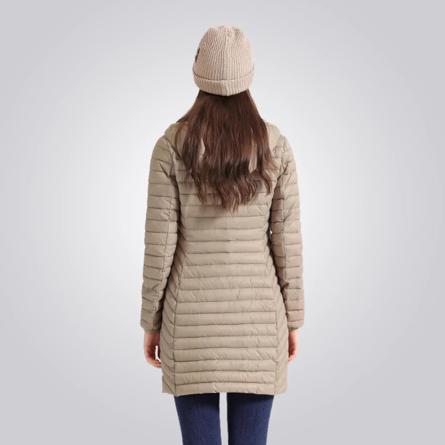 JAQUETA CORDILHEIRA LONG PUFFER FEMININA - Image 4