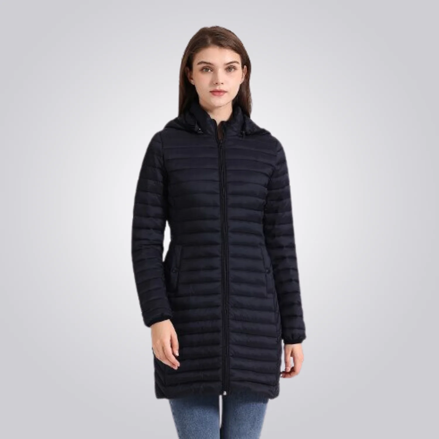JAQUETA CORDILHEIRA LONG PUFFER FEMININA - Image 9