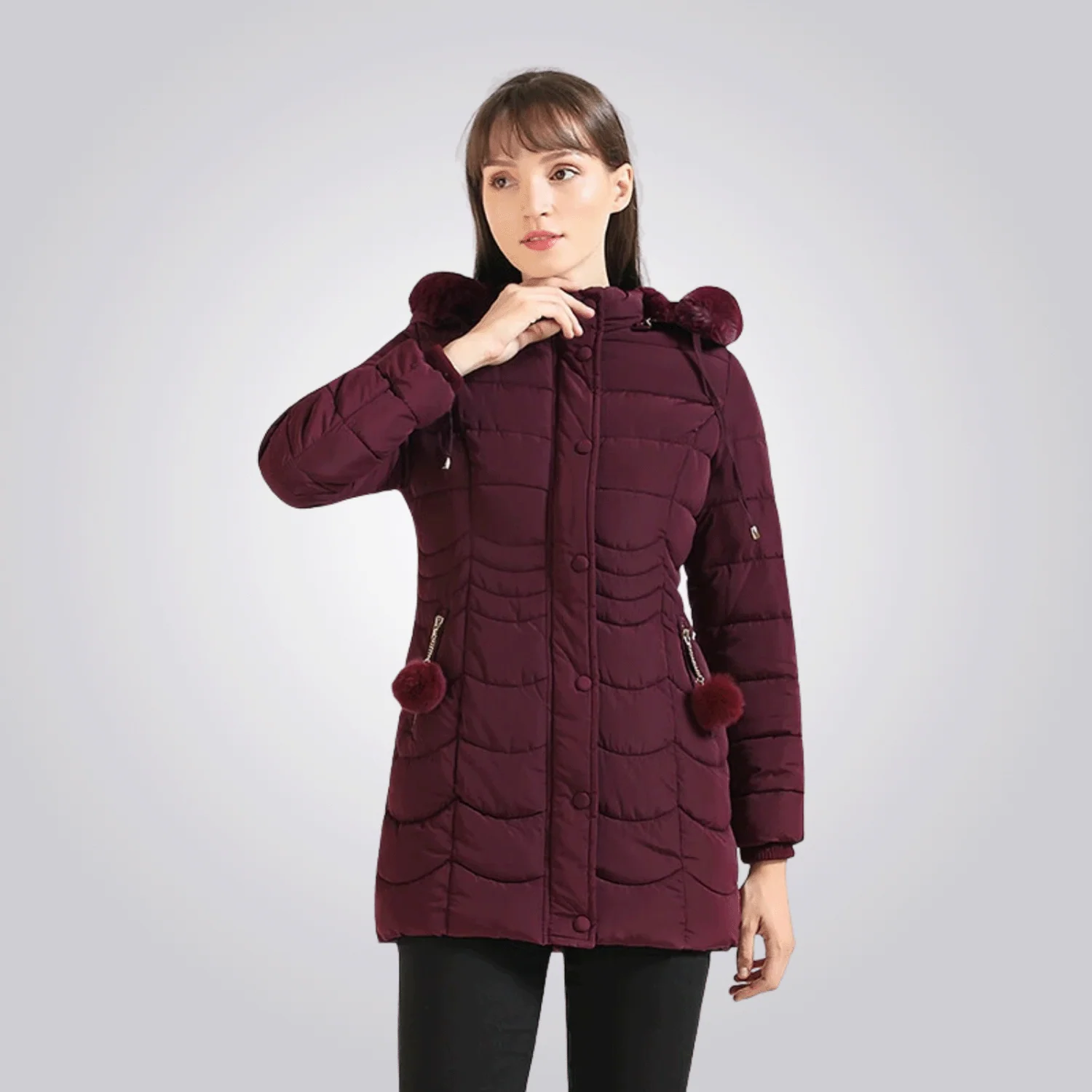 JAQUETA CORDILHEIRA LONG WINTER FEMININA - Image 11