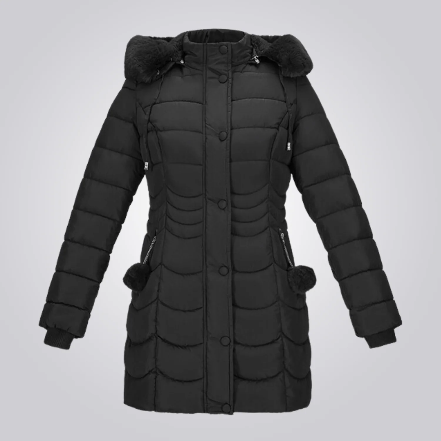 JAQUETA CORDILHEIRA LONG WINTER FEMININA - Image 12