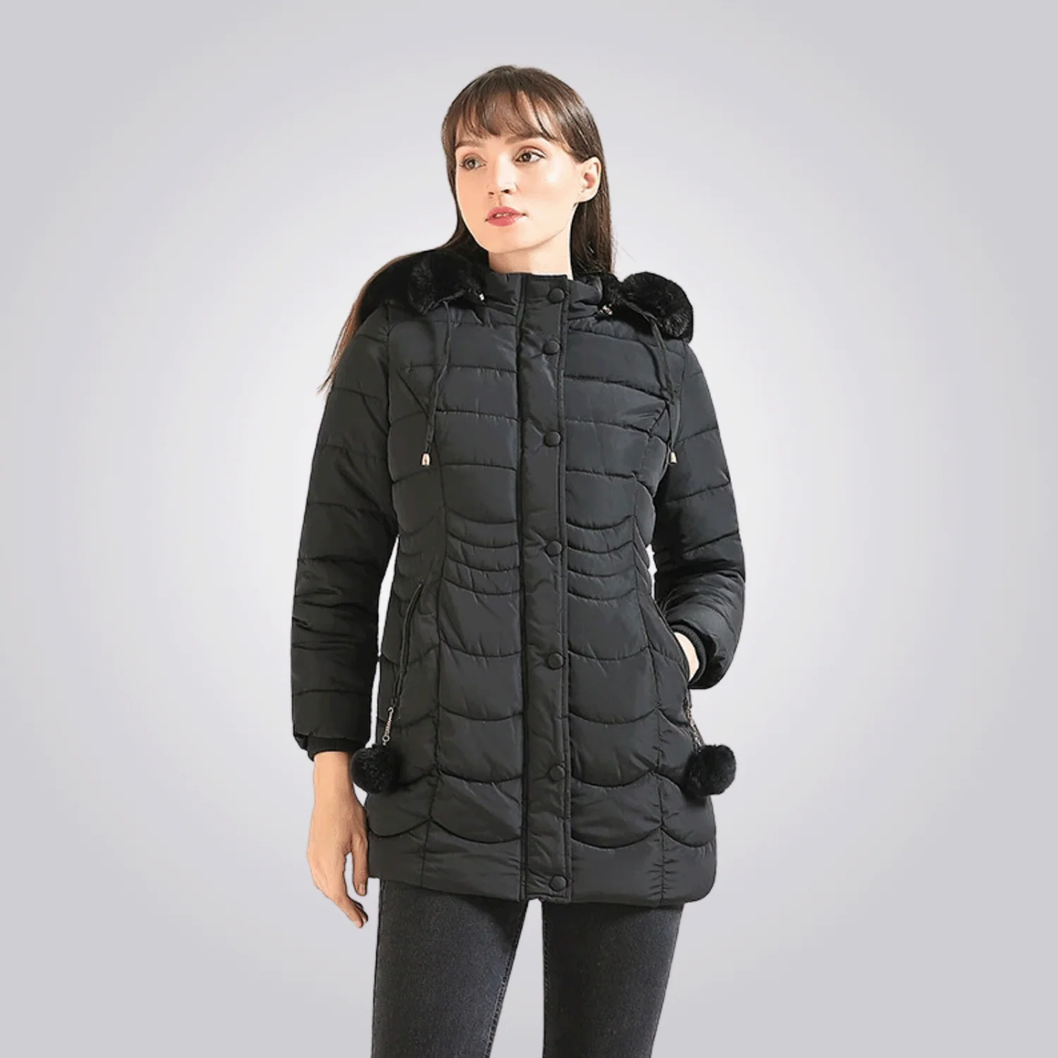 JAQUETA CORDILHEIRA LONG WINTER FEMININA - Image 14