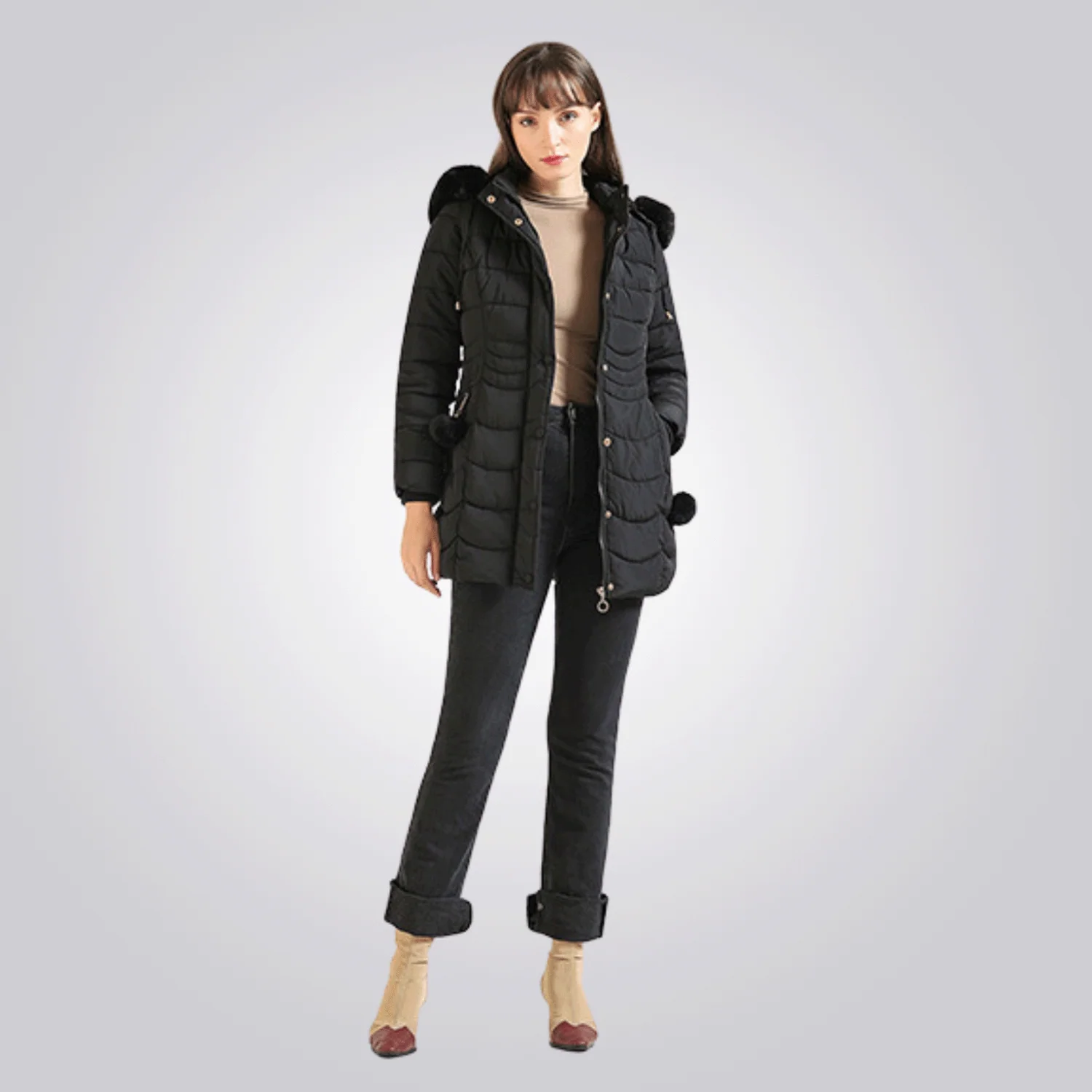 JAQUETA CORDILHEIRA LONG WINTER FEMININA - Image 16