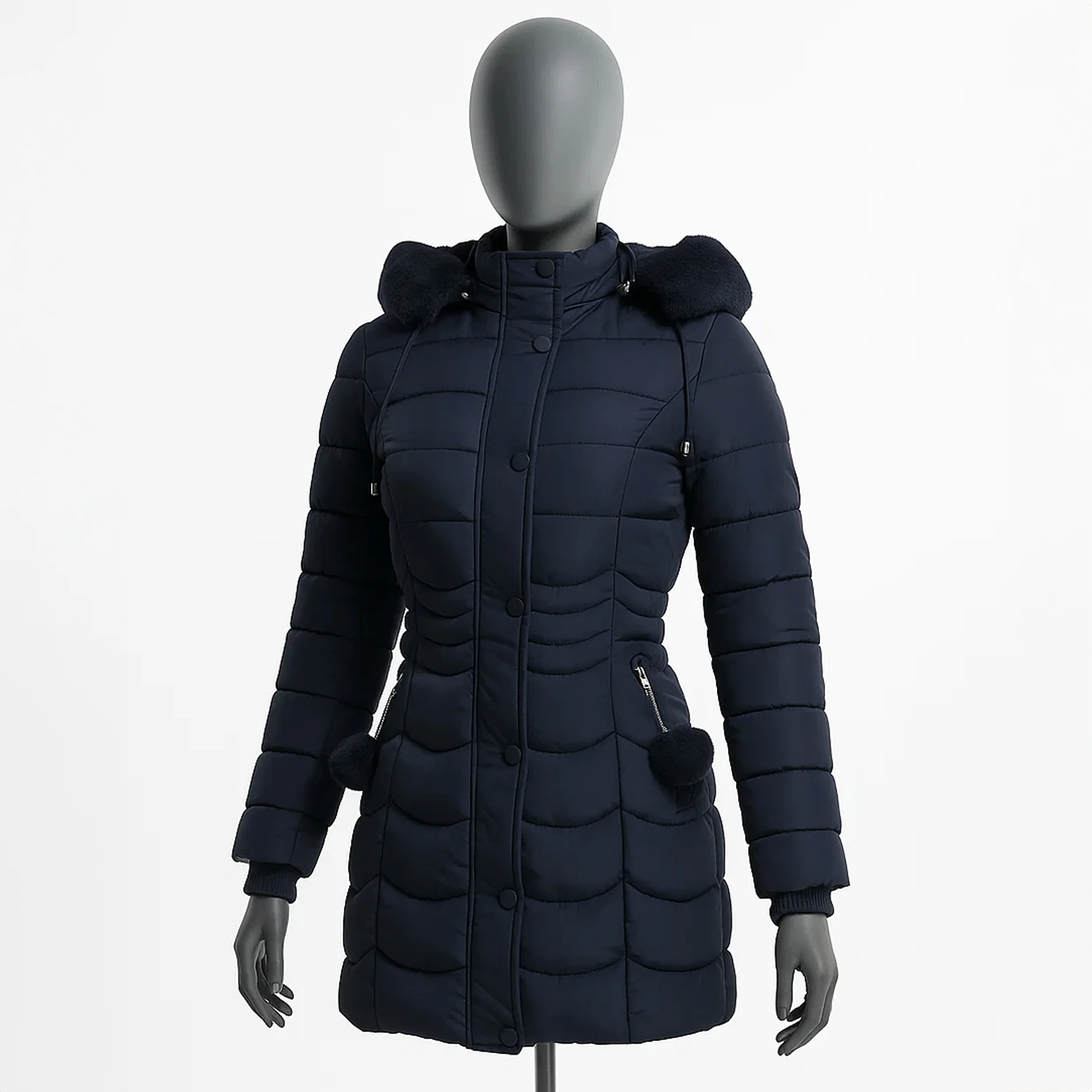 JAQUETA CORDILHEIRA LONG WINTER FEMININA - Image 5
