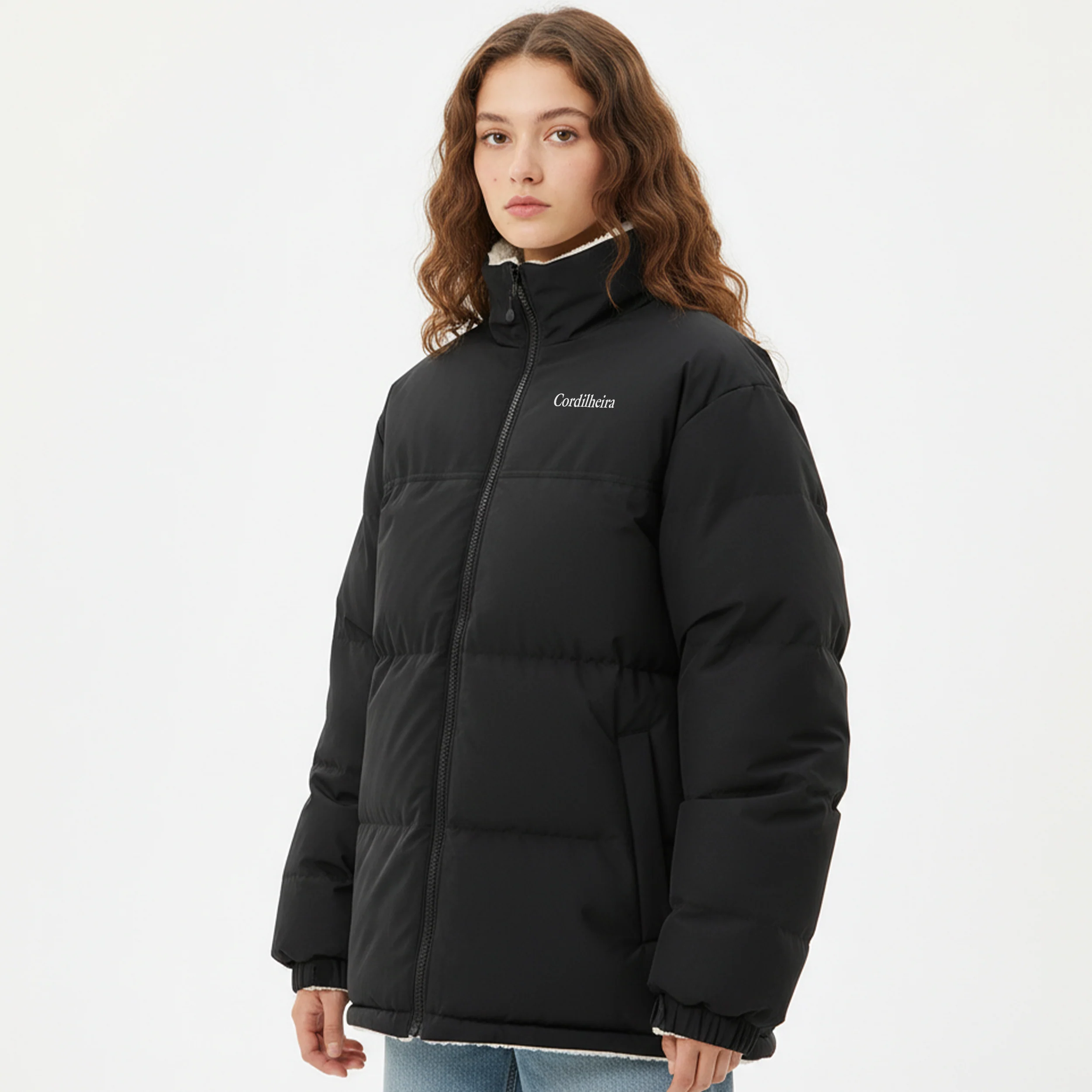 JAQUETA PUFFER FROSTLAYER DUPLA FACE FEMININA - Image 11