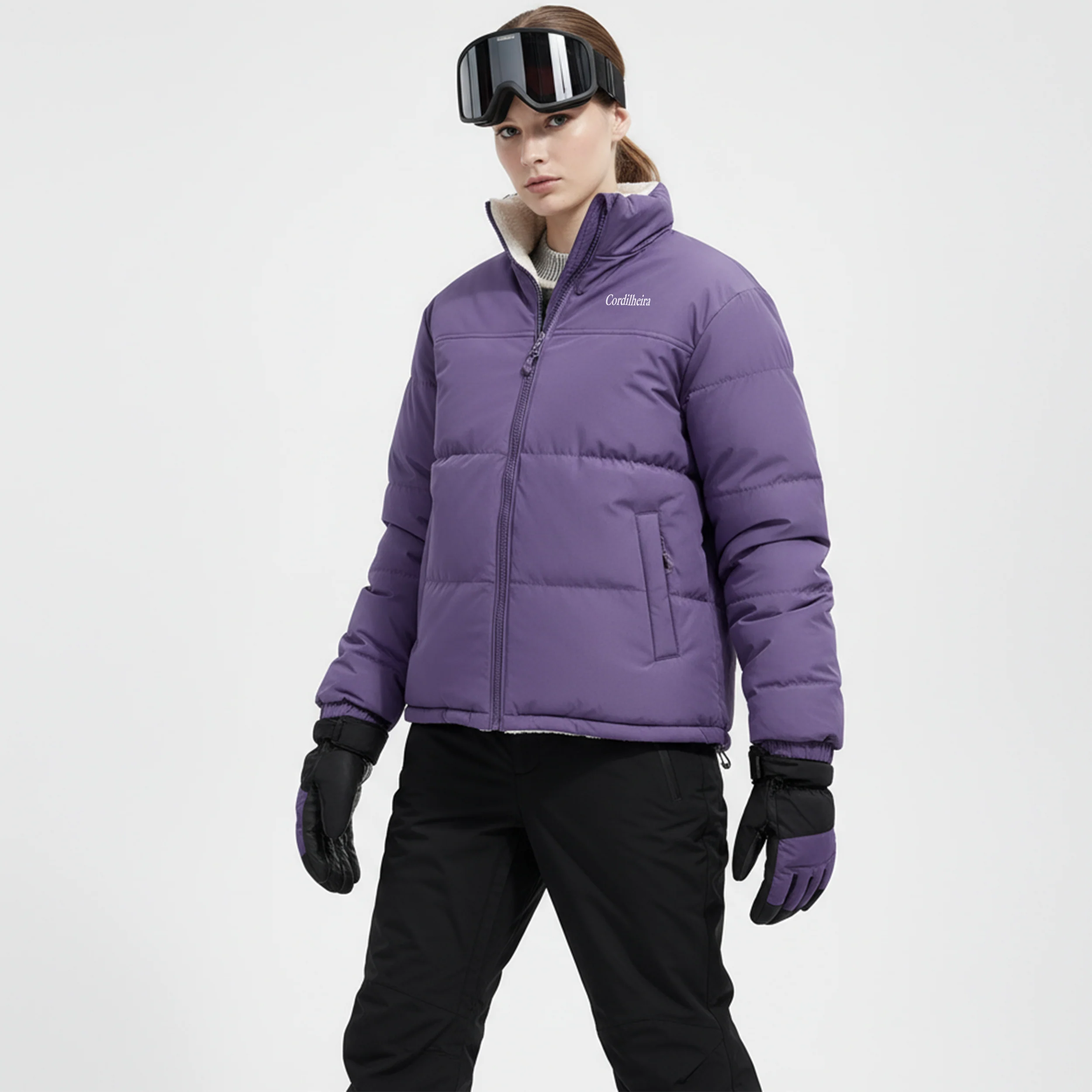 JAQUETA PUFFER FROSTLAYER DUPLA FACE FEMININA - Image 6