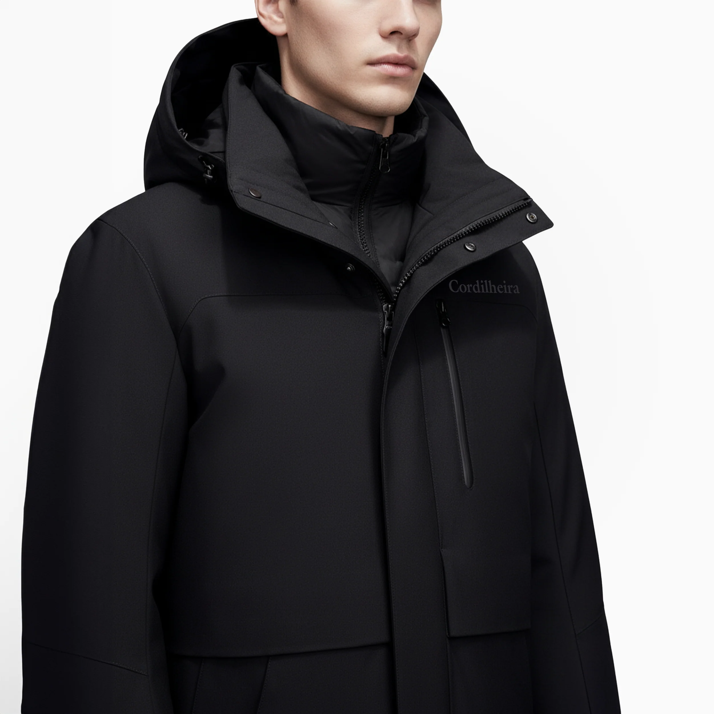 JAQUETA PUFFER 3 EM 1 CORDILHEIRA COLD AVENUE MASCULINA - Image 9