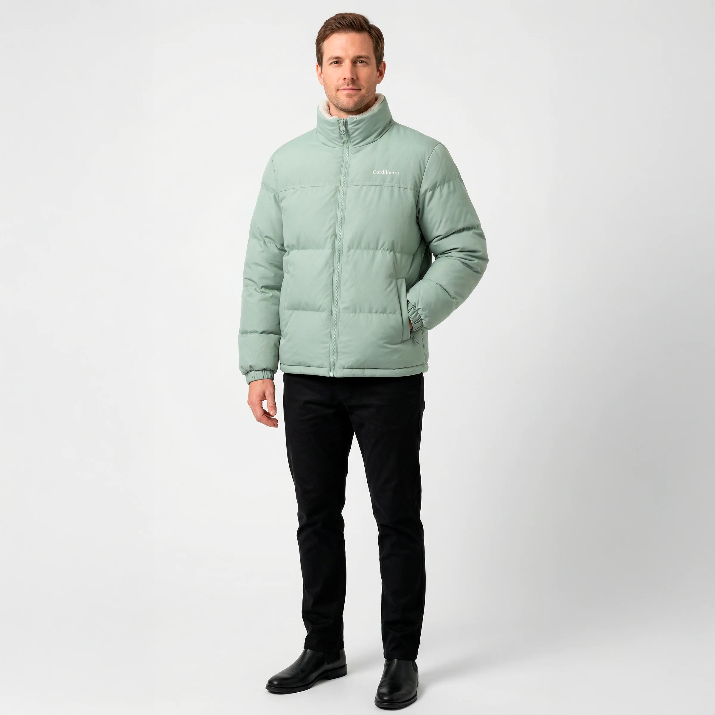 JAQUETA PUFFER FROSTLAYER DUPLA FACE MASCULINA - Image 41